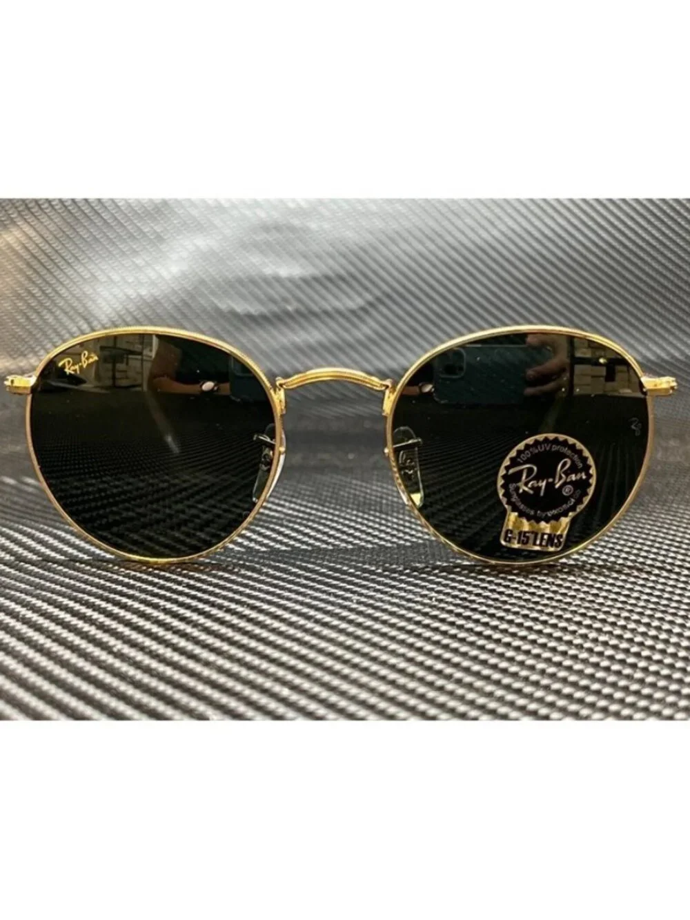 New Ray-Ban Men  Sunglasses --145. LENSES COLOR: G-15 Green.\